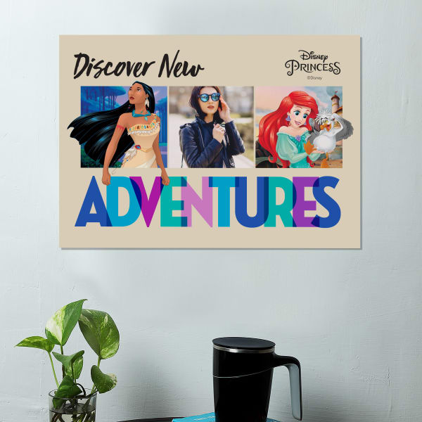 Pocahontas N Ariel Personalized Poster
