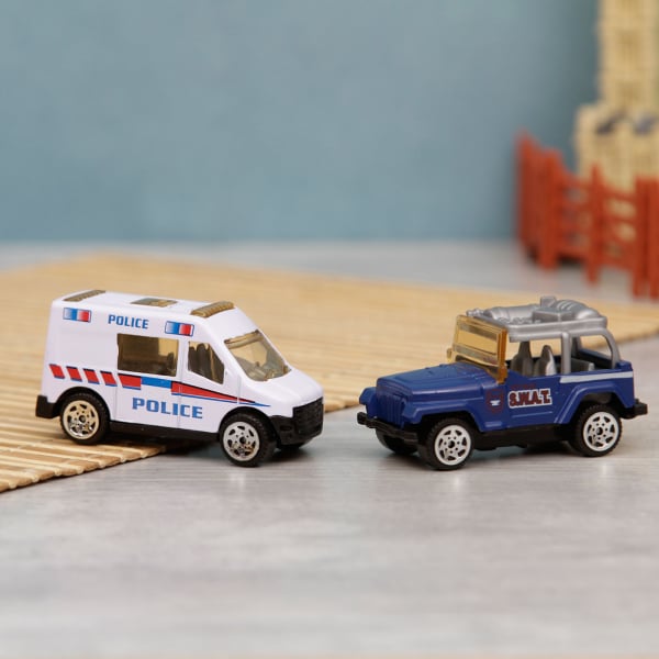 a police toy car