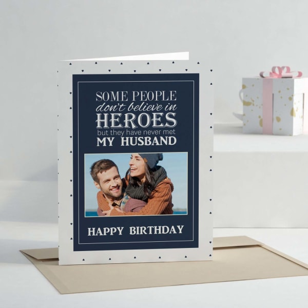 personalized birthday card for husband