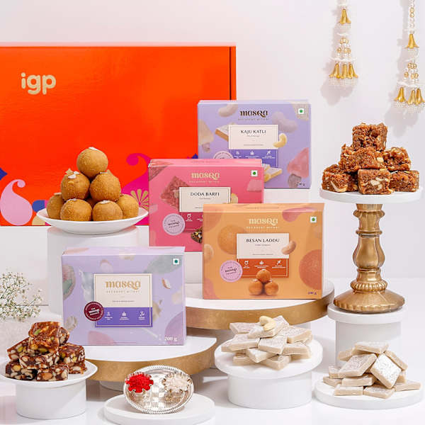 Premium Bhai Dooj Sweets Gift Hamper