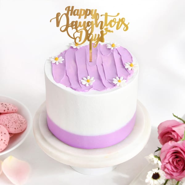 Purple Delight Daughters Day Cake (1 Kg)