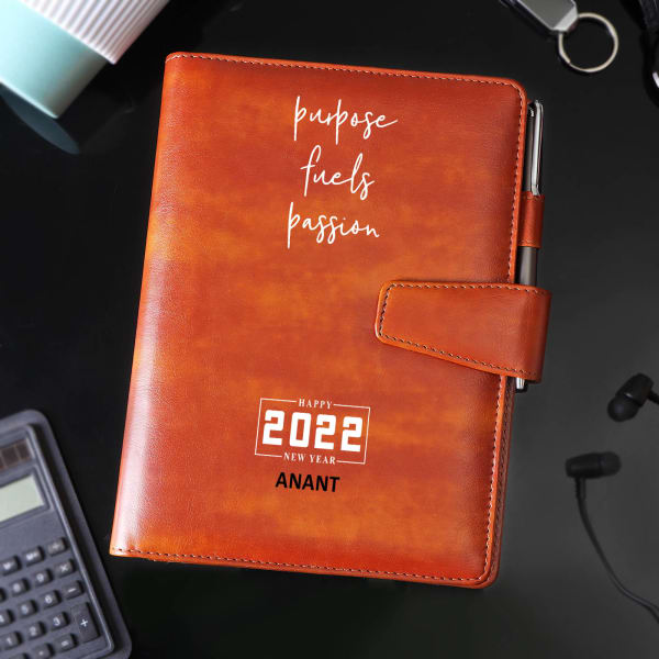 Purposeful Personalized Organiser With Diary And Power Bank