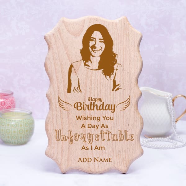 Quirky Message Birthday Personalized Photo Frame