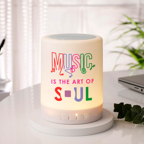 Quirky Personalized Mood Lamp Speaker