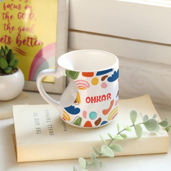 Quirky Personalized Mug With Heart Shaped Handle