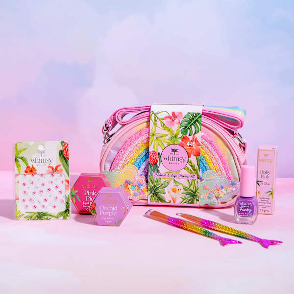 Rainbow Fun Kids Sling Bag Beauty Kit