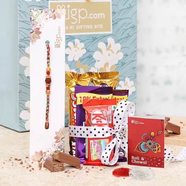Buy/Send Rakhi Hamper with Chocolates Online IGP HD1099925