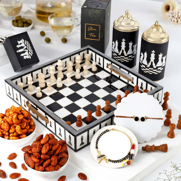 Rakhi Royale Chess Hamper