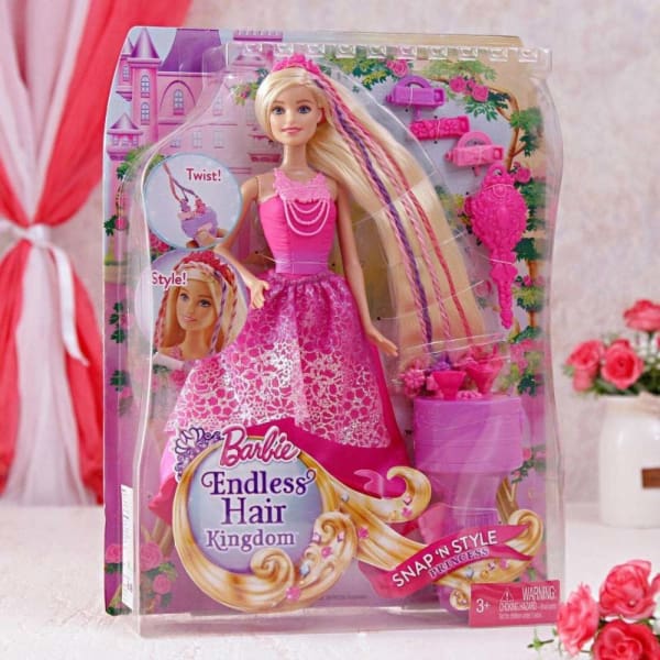 rapunzel barbie set