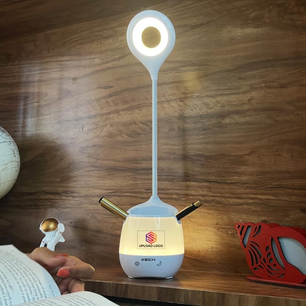 Rechargeable Desk Lamp with Adjustable Brightness