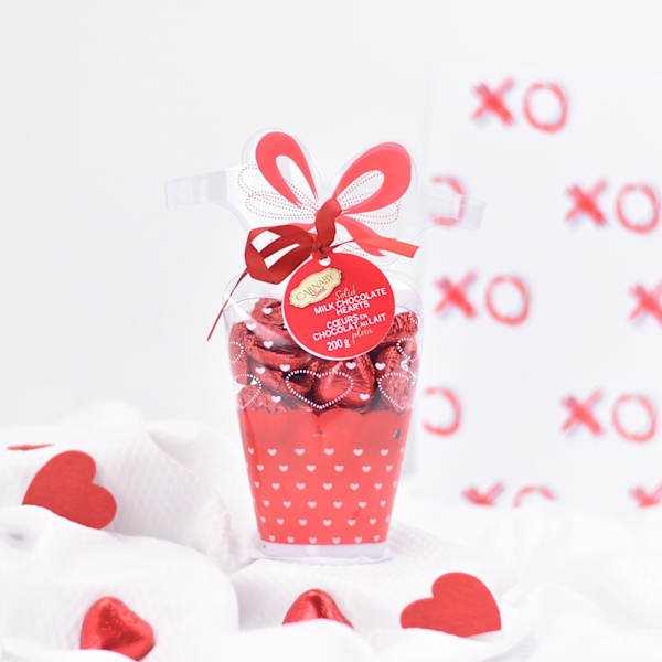 Red Heart Valentine's Day Chocolates