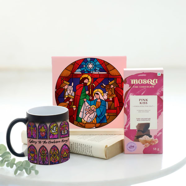 Religious Cheer Personalized Christmas Hamper