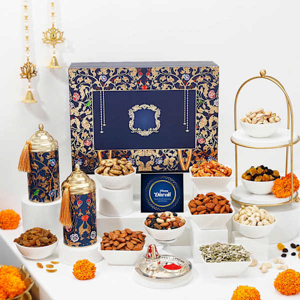 Resplendent Diwali Dry Fruits Feast Hamper