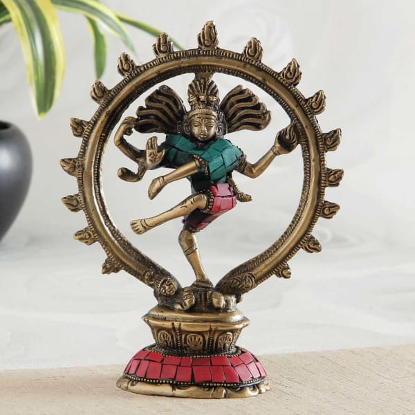Revered Nataraja Brass Idol