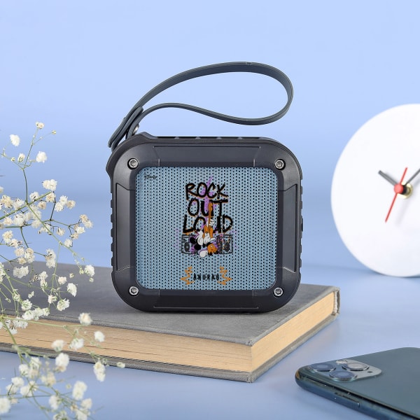 Rock With Mickey Personalized Speaker