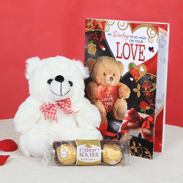 teddy bear hamper gift