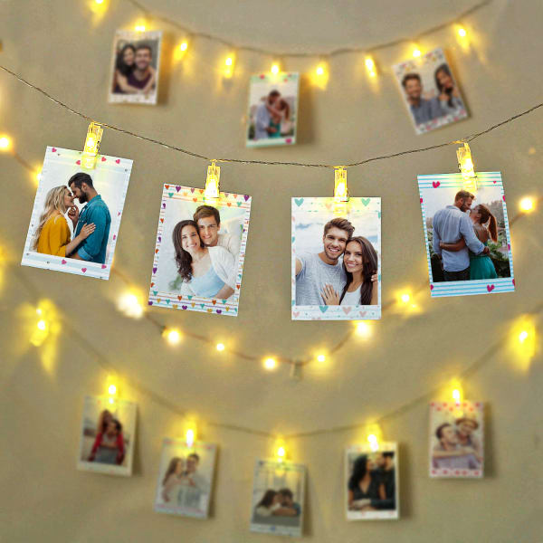 Romantic Personalized Photo LED Wall Decor