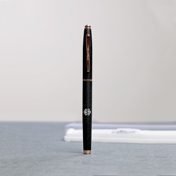 Rose Gold Roller Pen - Customized with Logo