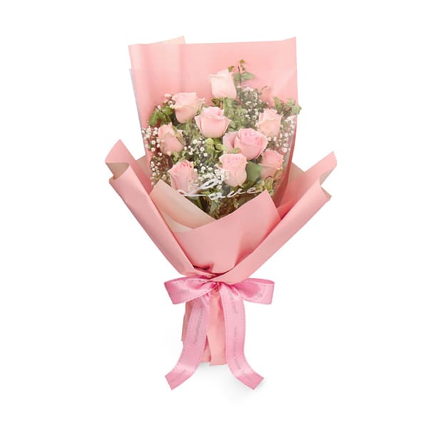 Rose Quartz - Flower Bouquet