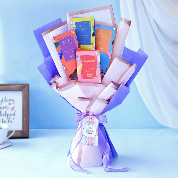 Royal Purple Chocolate Bouquet for Mom