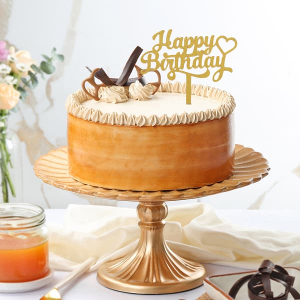 Salted Caramel Birthday Cake (500 gm)