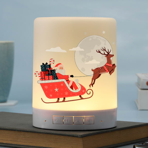 Santa N Sleigh Personalized Lamp Speaker