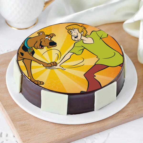 Scooby-Doo and Shaggy Cake (Half Kg)