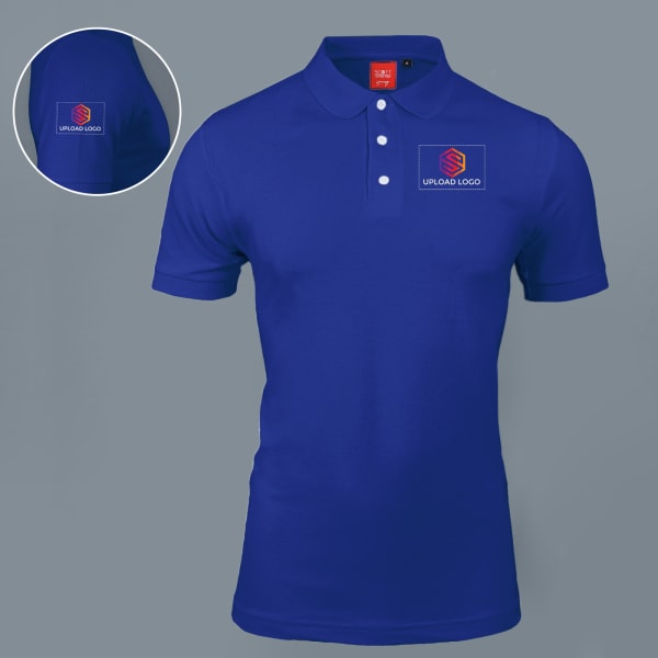 Scott Young Polo T shirt for Men Royal Blue : Gift/Send Business Gifts ...