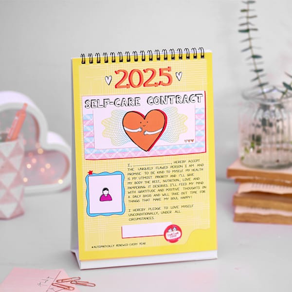 Self-Care Contract 2025 Calendar Hamper