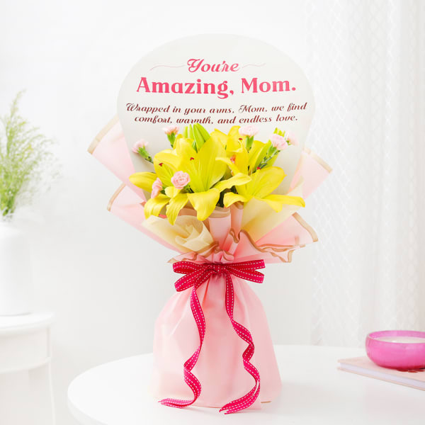 Serenade Of Sunshine Mother's Day Bouquet