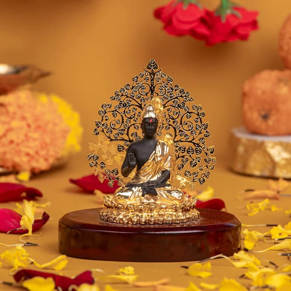 Serene Lord Buddha Statue Home Decor