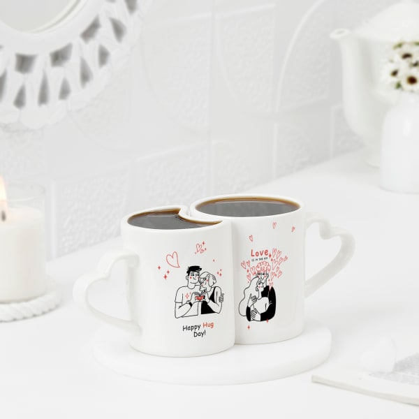 Set of 2 Personalized Love Mugs