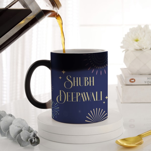 Shubh Deepawali Personalized Magic Mug