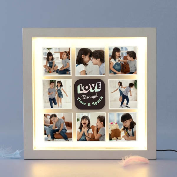 Sibling Memories Personalized LED Frame