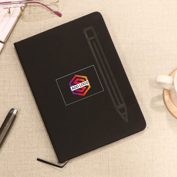 Single Line Magnetic Notebook - Customized with Logo