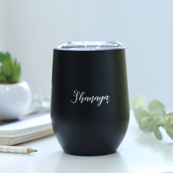 Sip & Go Personalized Tumbler With Spill Proof Lid