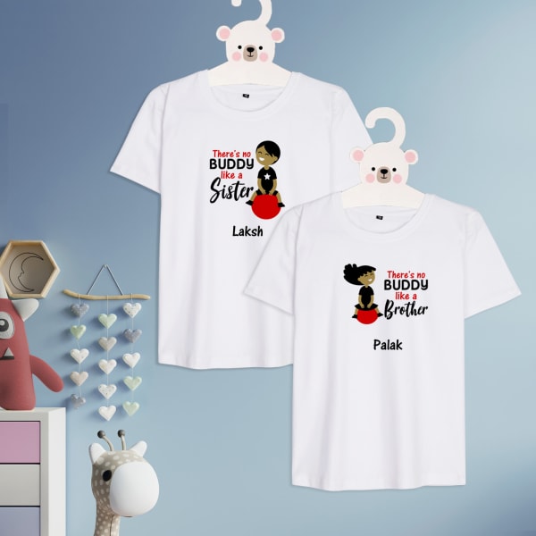 Sister/Brother Matching Personalized Kids T-Shirts