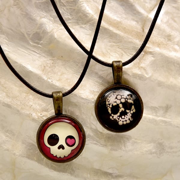 Skull Couple Necklace