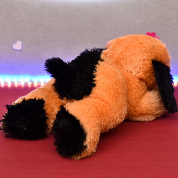 sleeping dog soft toy