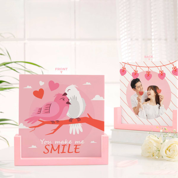 Smile My Love Personalized Photoframe