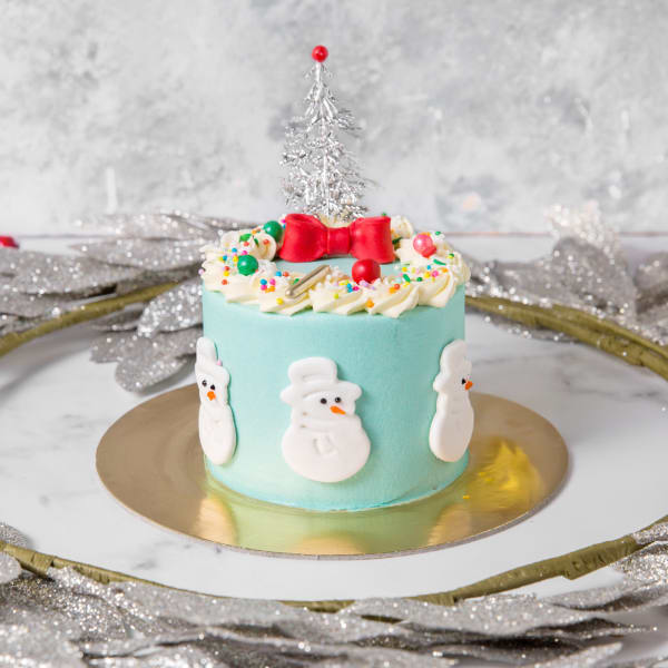 Snowy Wonderland Cake (600 Gm)