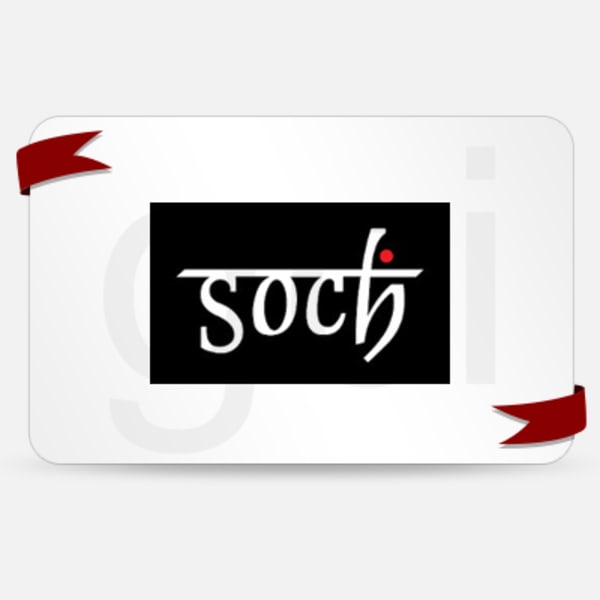 Soch Gift Card - Rs. 1000