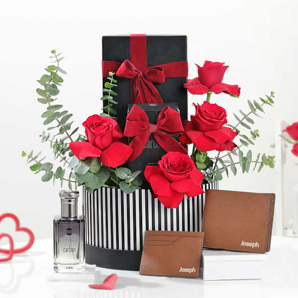 Sophisticated Style Personalized Valentine's Day Hamper