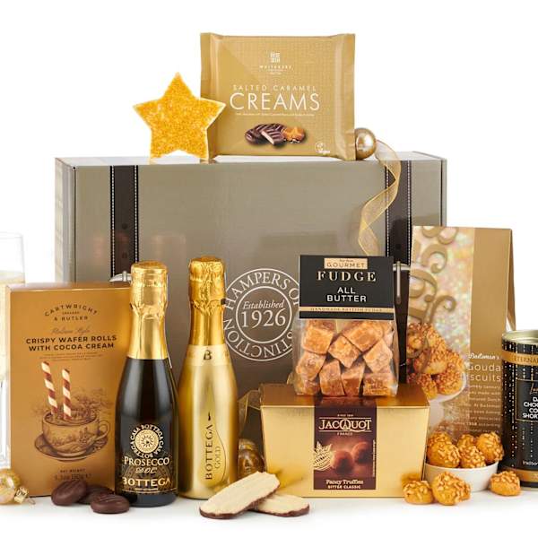 Sparkling Delights Christmas Snacks Hamper