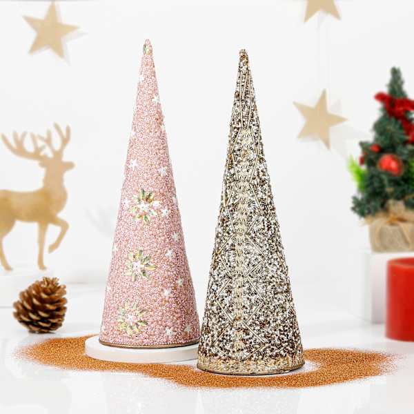 Sparkling Sequined Christmas Tree Combo
