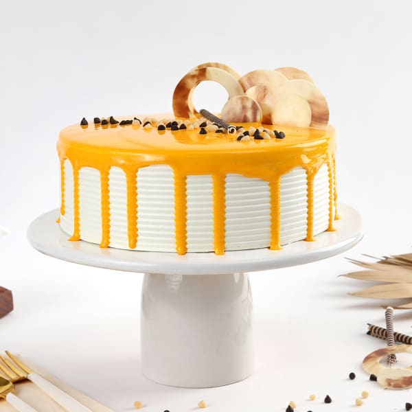 Order Special Butterscotch Cake Half Kg Online at Best Order Special Butterscotch Cake Half Kg Online at Best