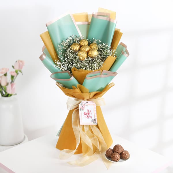 Special Elegant Chocolate Bouquet for Mom