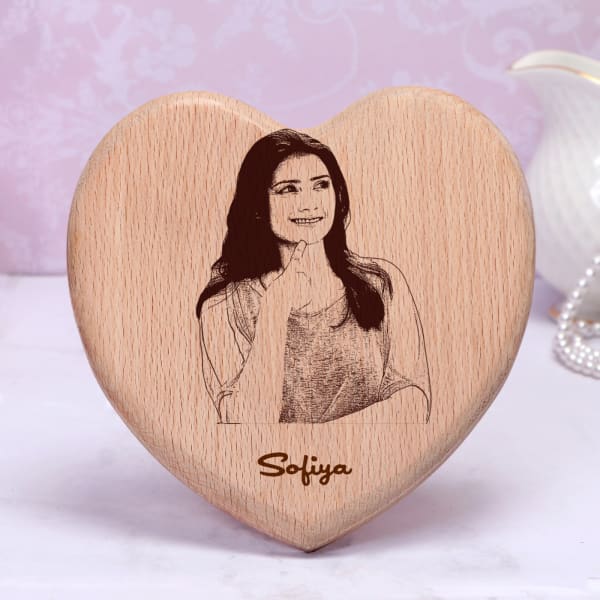 Special Engraved Wooden Photo Frame