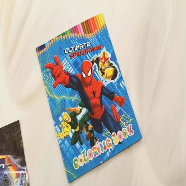 Spider Man Coloring Book: Gift/Send Home and Living Gifts Online