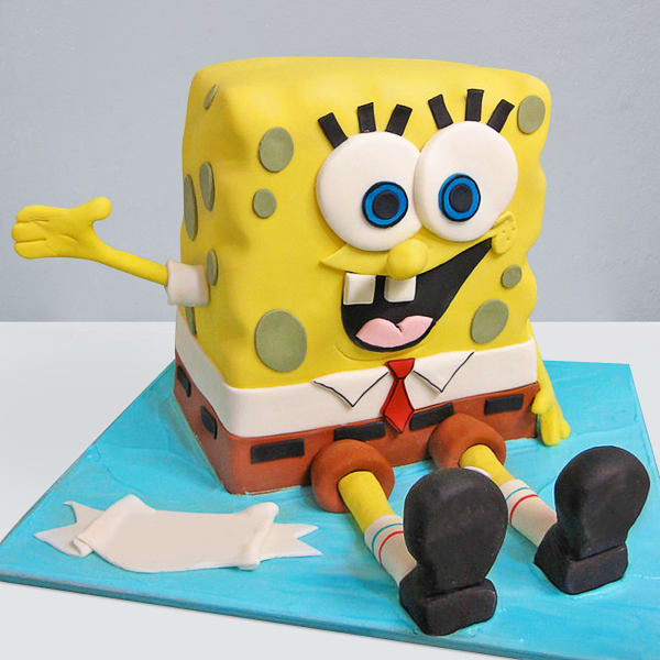 Spongebob Fondant Cake (5 Kg)